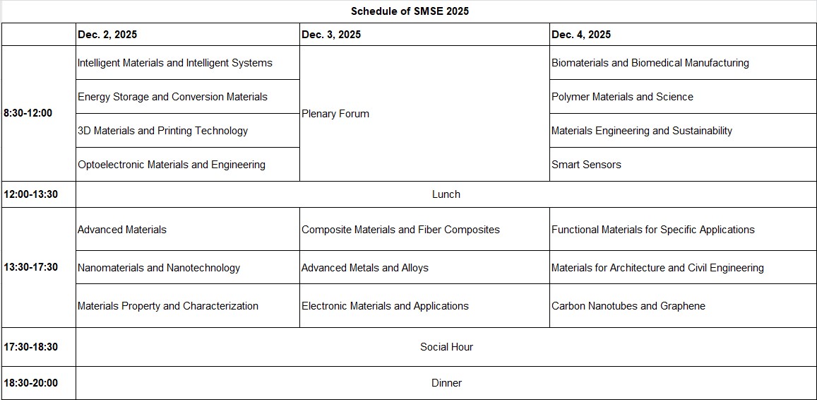 schedule